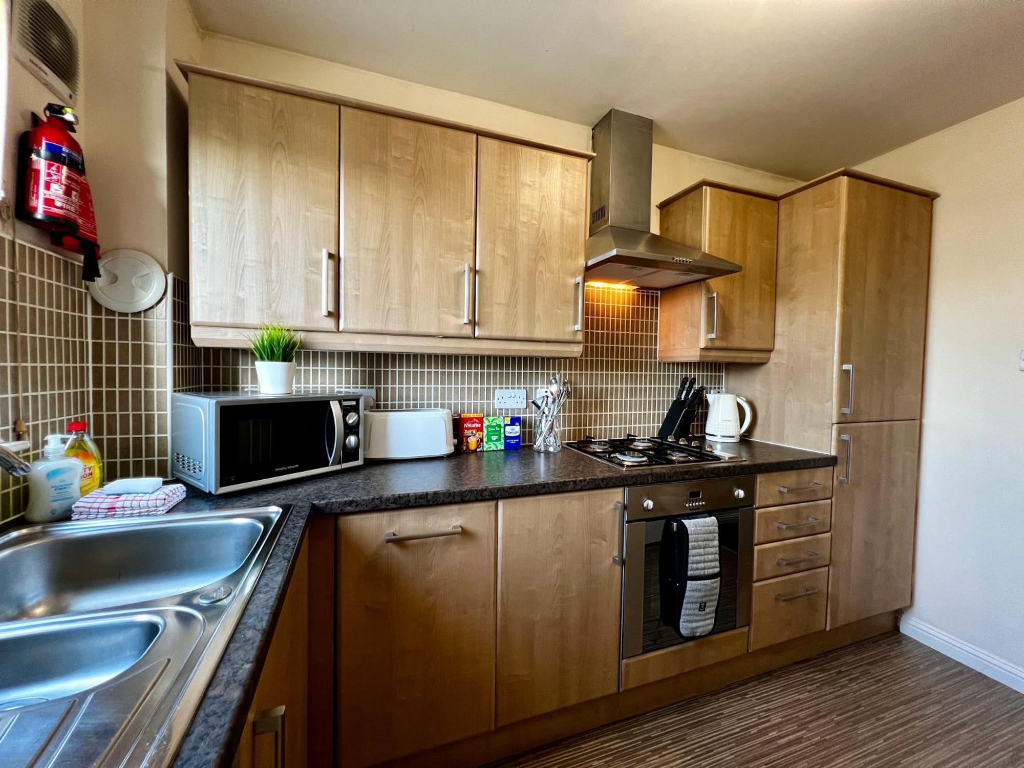 Appartement Stylish Modern Flat With Juliet Balcony & Parking à Glasgow Extérieur photo
